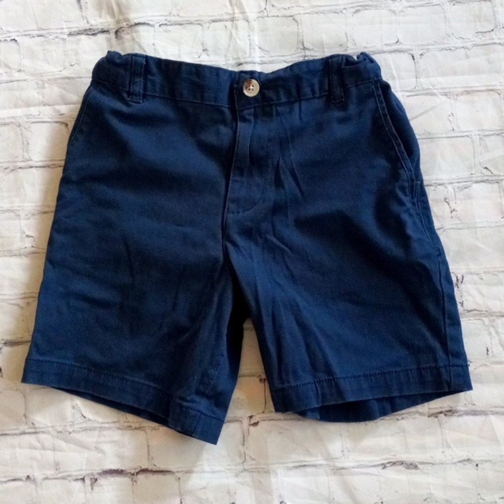 Like New Boys 10 Husky Wonder Nation Navy Blue Chino Shorts